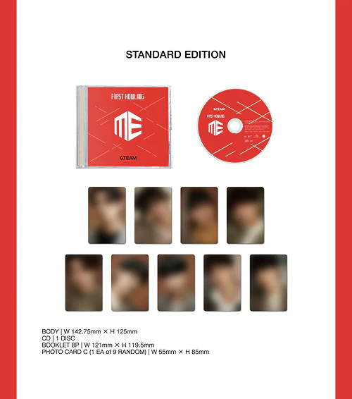 앤팀 | &TEAM JAPANESE SINGLE ALBUM [ FIRST HOWLING : ME ] REGULAR EDITION - Image 2