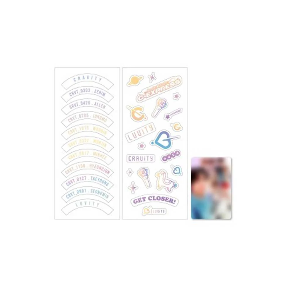 크래비티 | CRAVITY [ C-EXPRESS ] DECO STICKER SET