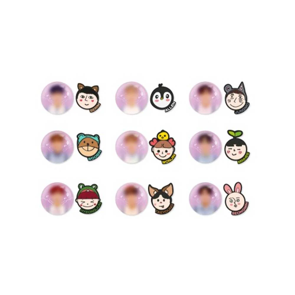 크래비티 | CRAVITY [ C-EXPRESS ] PIN BUTTON + WAPPEN SET