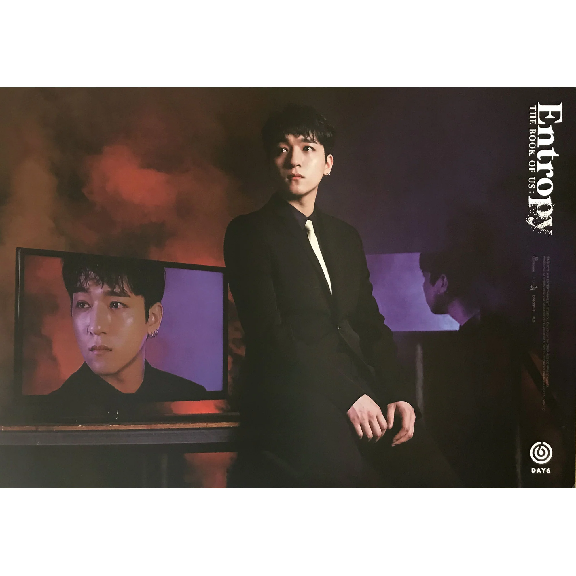 데이식스 | DAY6 | 3RD ALBUM [ THE BOOK OF US: ENTROPY ] | (SUNGJIN VER.) POSTER ONLY