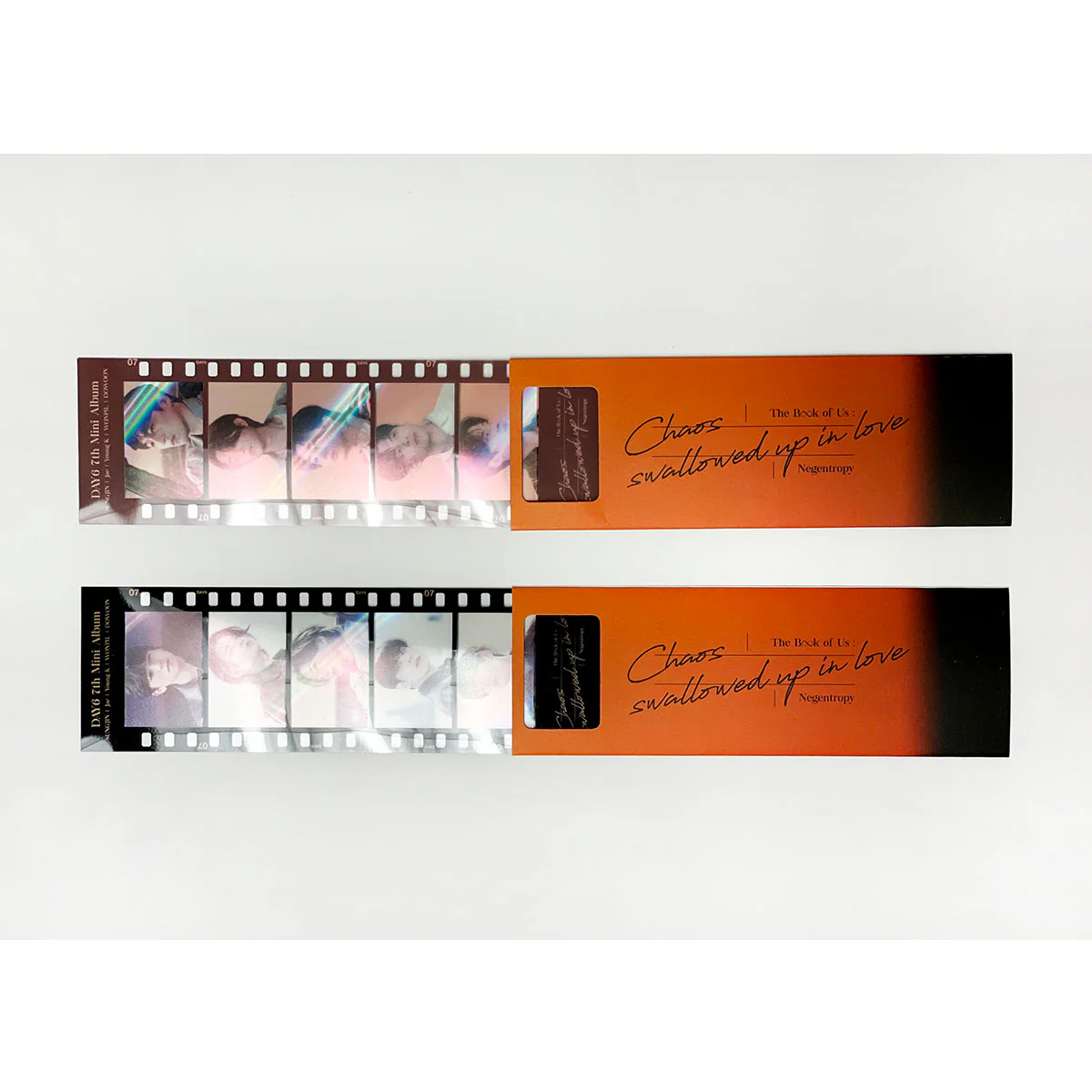 데이식스 | DAY6 [ THE BOOK OF US : NEGENTROPY - CHAOS SWALLOWED UP IN LOVE ] FILM BOOKMARK SET(2PCS) - Image 2