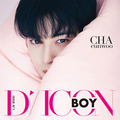 디아이콘 | D-ICON BOY ISSUE N.1 [ CHA EUNWOO ] A VER. (ECO BAG + PHOTOCARD) + 3 POSTERS - Image 2