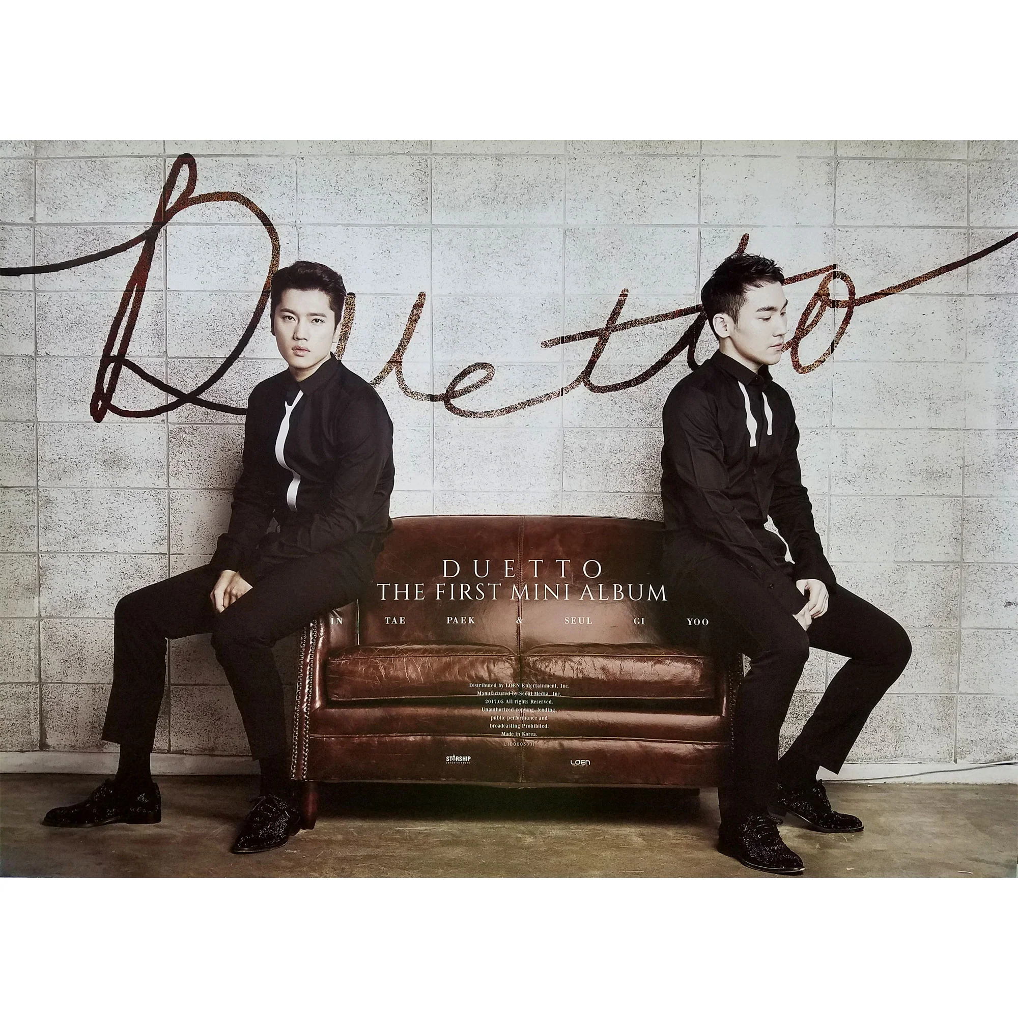 듀에토 | DUETTO | 1ST MINI ALBUM [ DUETTO ] | POSTER ONLY