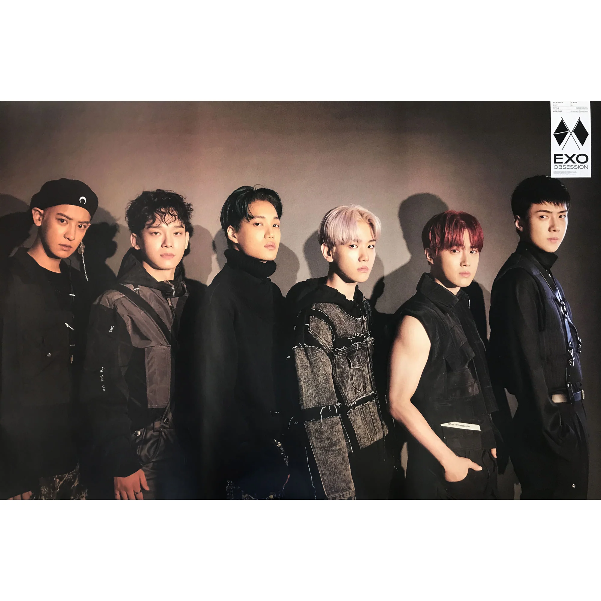 엑소 | EXO | 6TH KIT ALBUM [ OBSESSION ] | (KIHNO - A VER.) POSTER ONLY