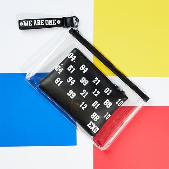 엑소 | EXO [ WE ARE ONE ] CLUTCH WITH LEATHER POUCH + WRIST STRAP - Image 5