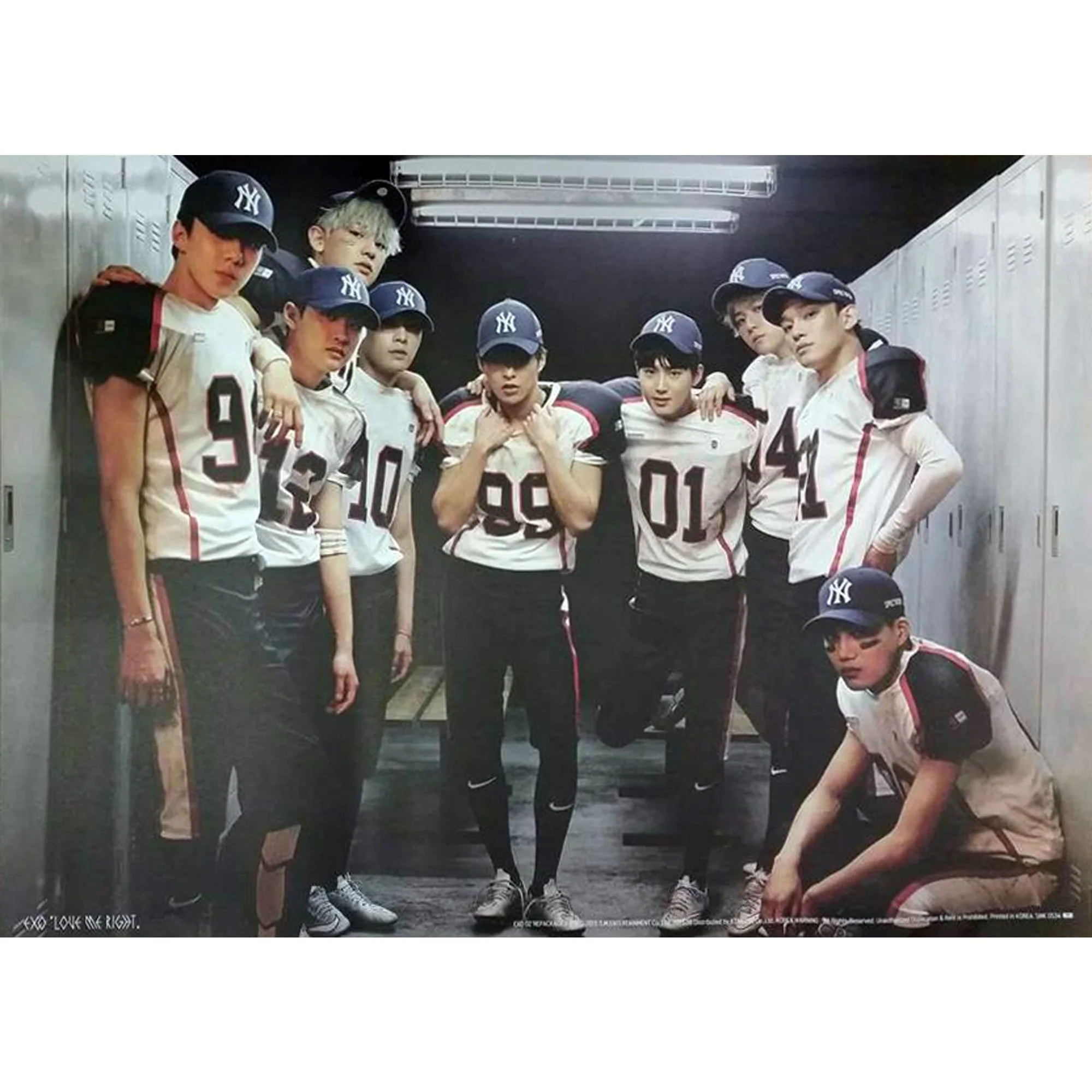엑소 | EXO | 2ND REPACKAGE ALBUM [ LOVE ME RIGHT ] | POSTER ONLY