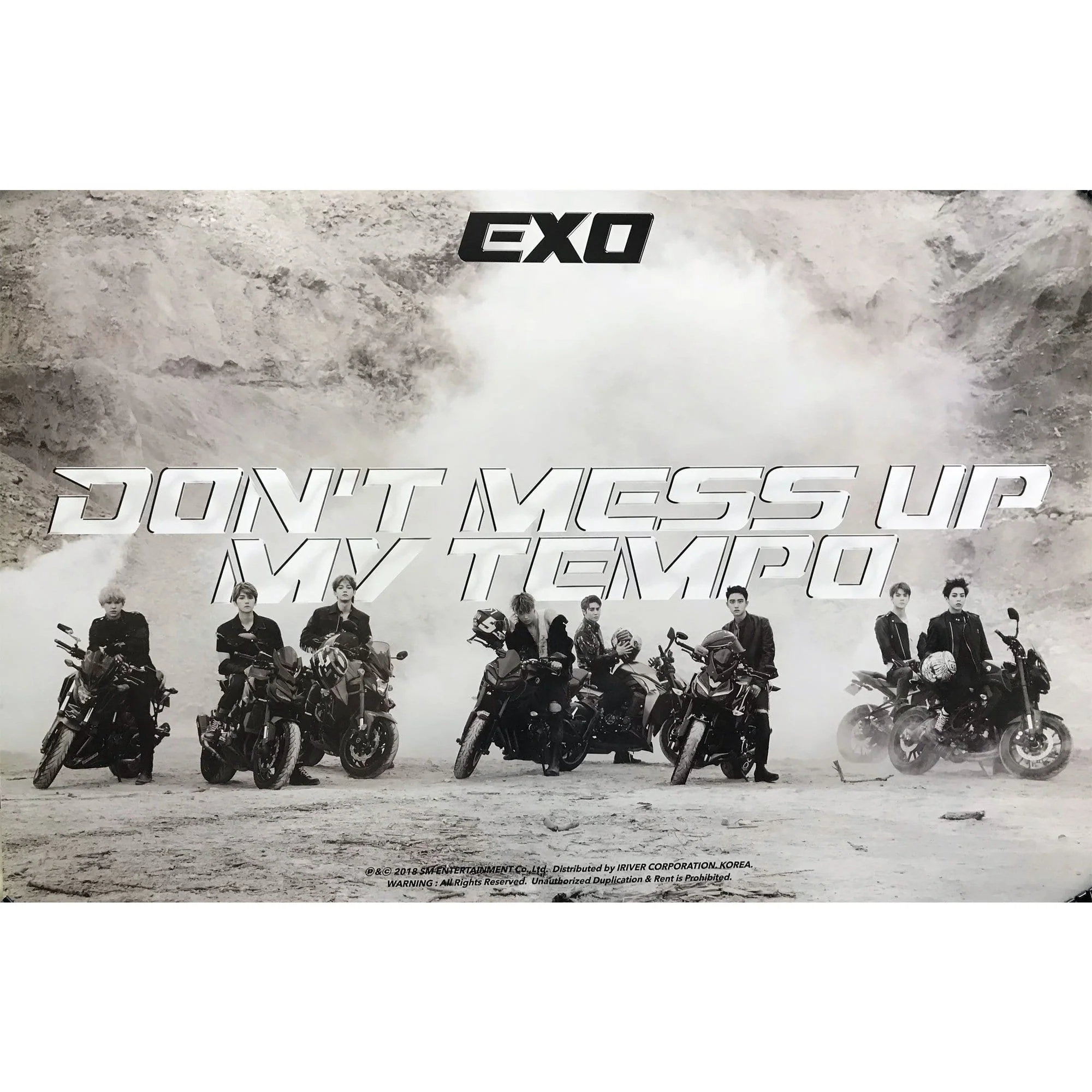 엑소 | EXO | 5TH ALBUM [ DON'T MESS UP MY TEMPO ] | POSTER ONLY - Image 3