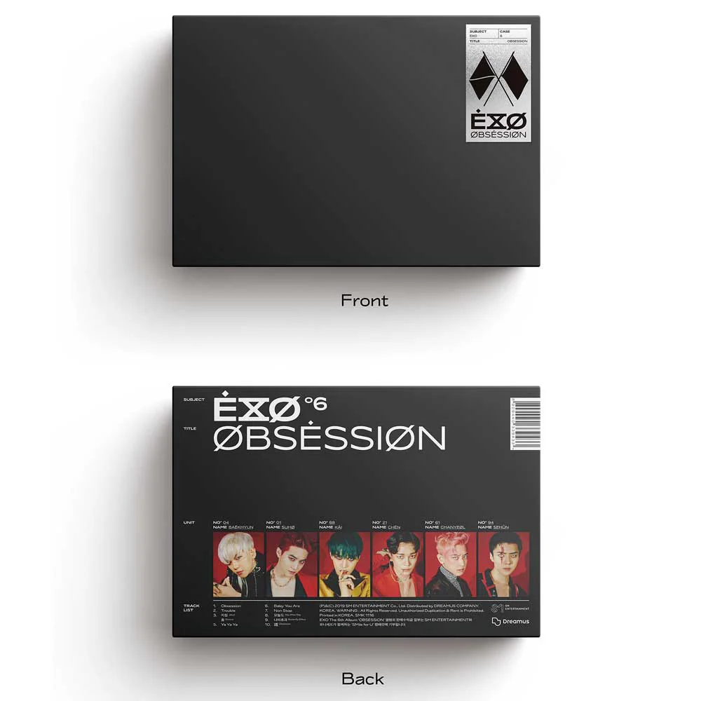 엑소 | EXO 6TH ALBUM [ OBSESSION ] - Image 3
