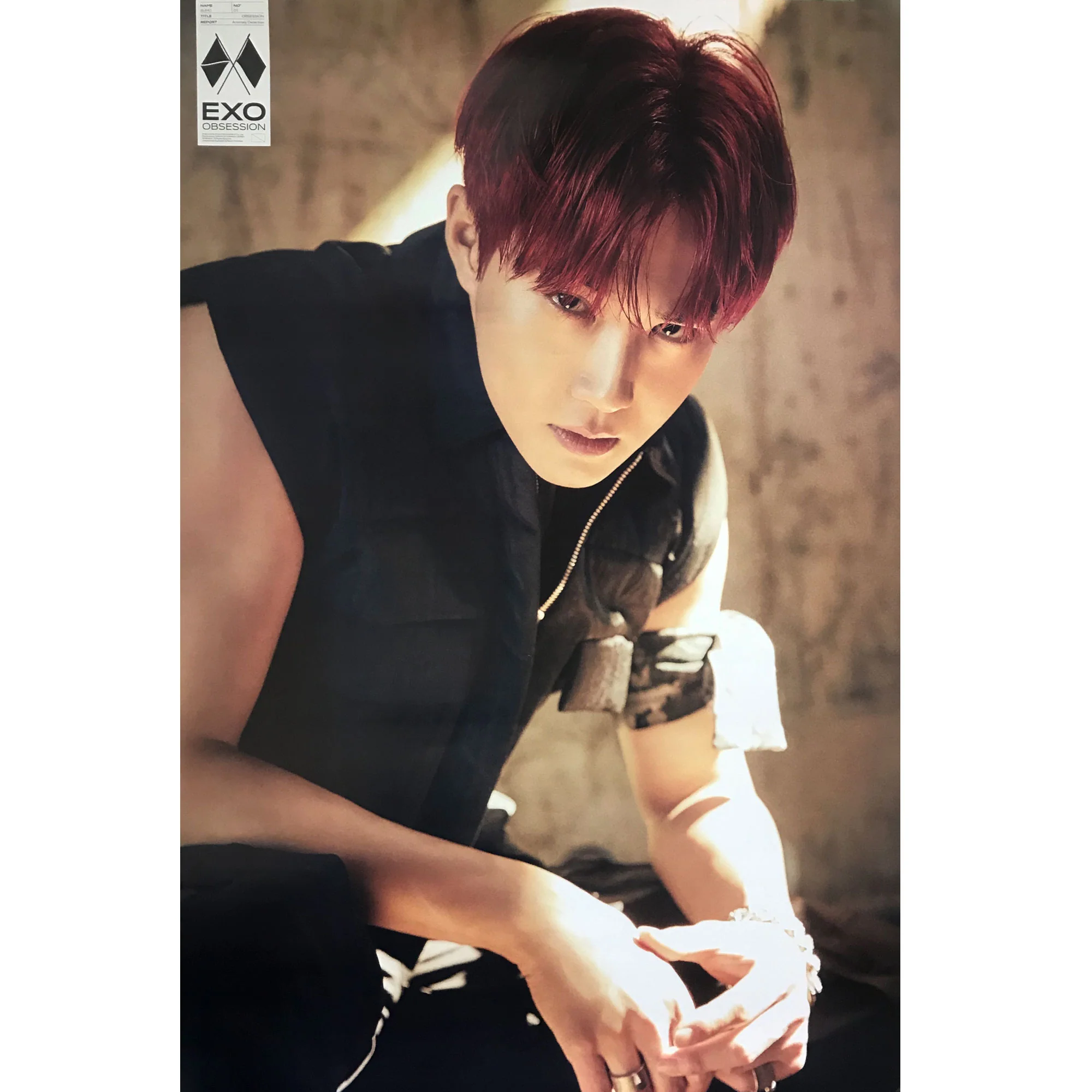 엑소 | EXO | 6TH ALBUM [ OBSESSION ] | (EXO - SUHO VER.) POSTER ONLY