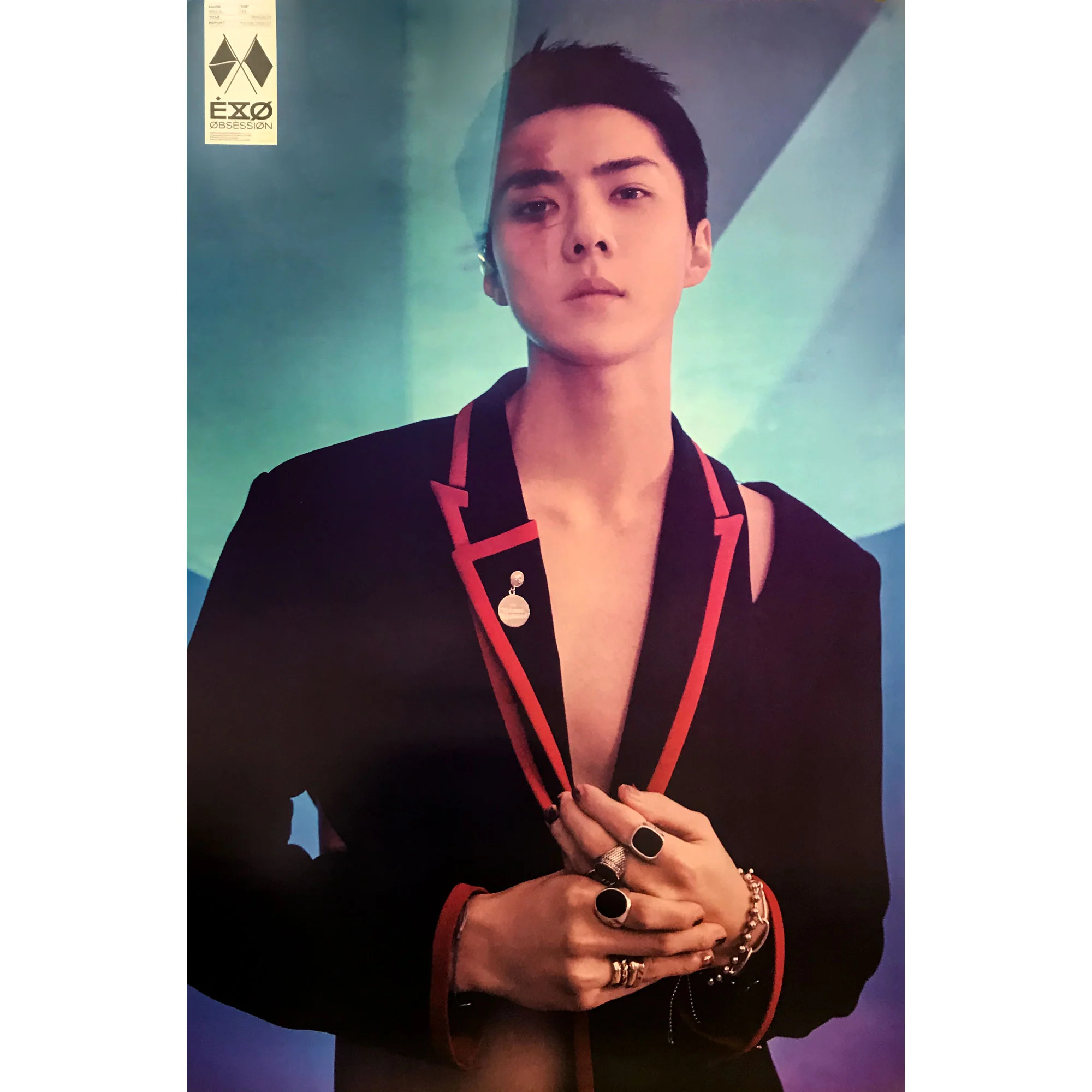 엑소 | EXO | 6TH ALBUM [ OBSESSION ] | (X-EXO - SEHUN VER.) POSTER ONLY