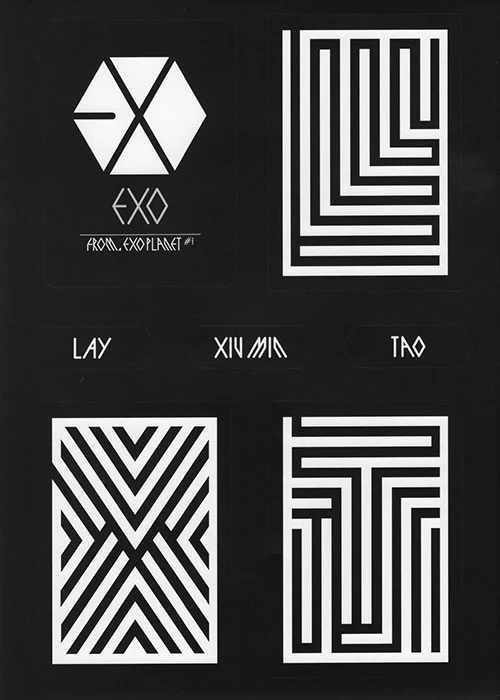 엑소 | EXO [ FROM. EXOPLANET #1 ] REFORM STICKER - Image 5