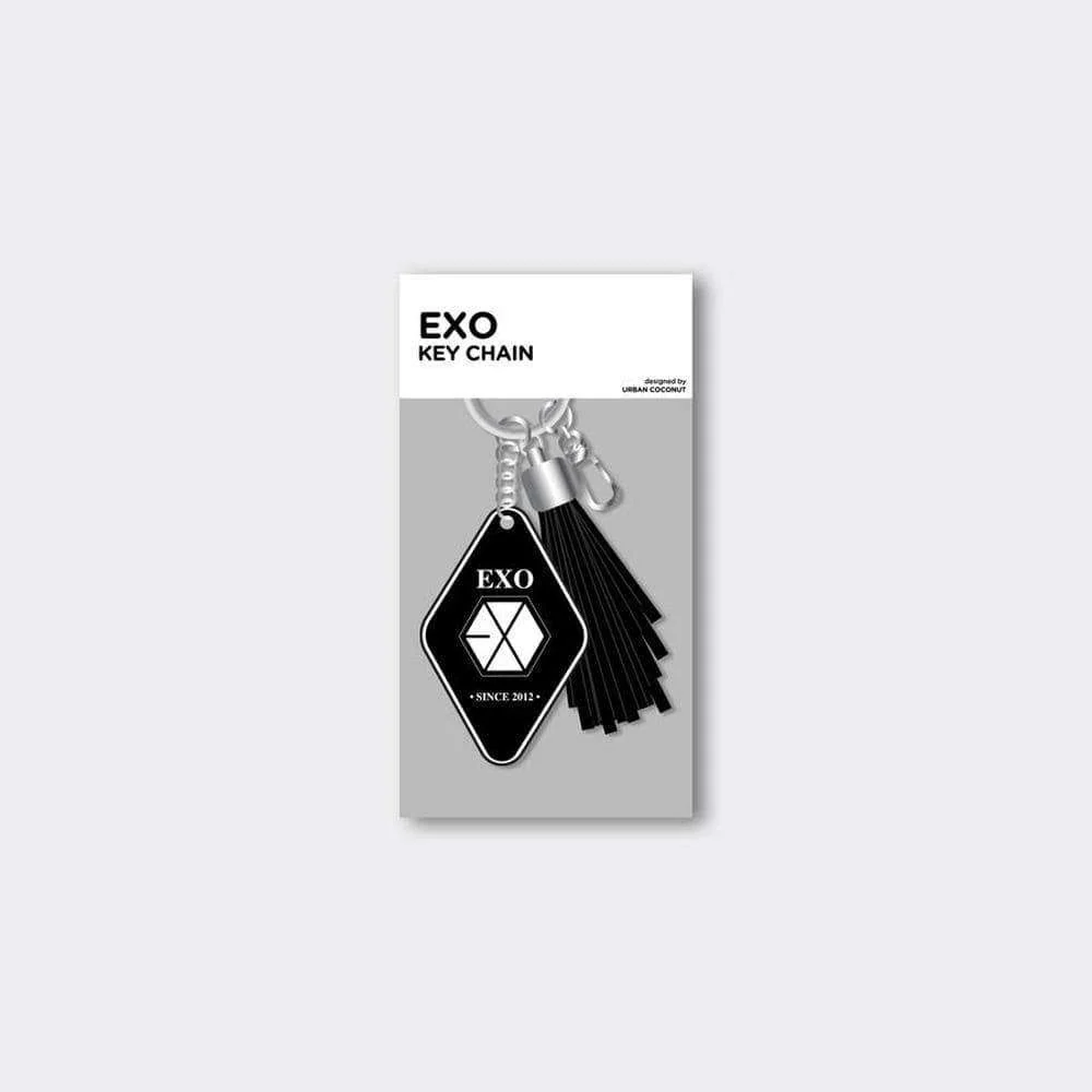 엑소 | EXO LEATHER TASSEL KEYCHAIN