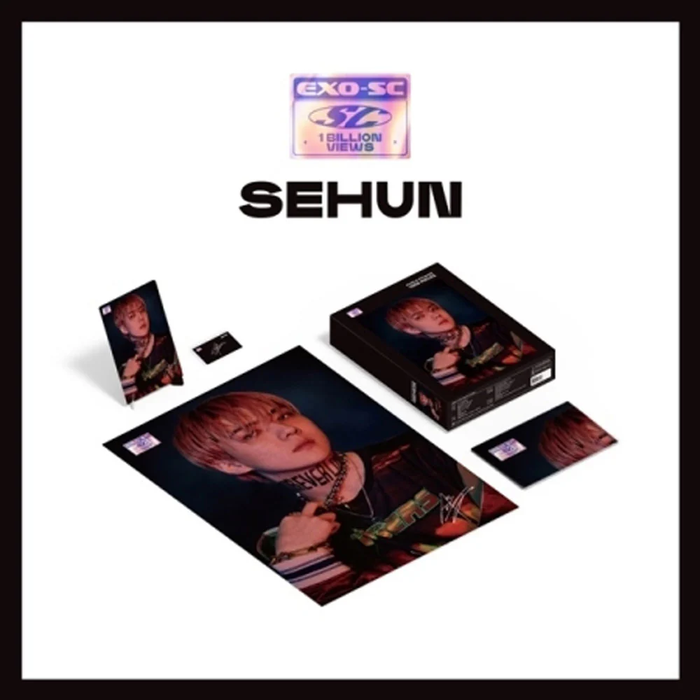세훈 & 찬열 | EXO-SC [ 1 BILLION VIEWS ] PUZZLE PACKAGE - Image 3