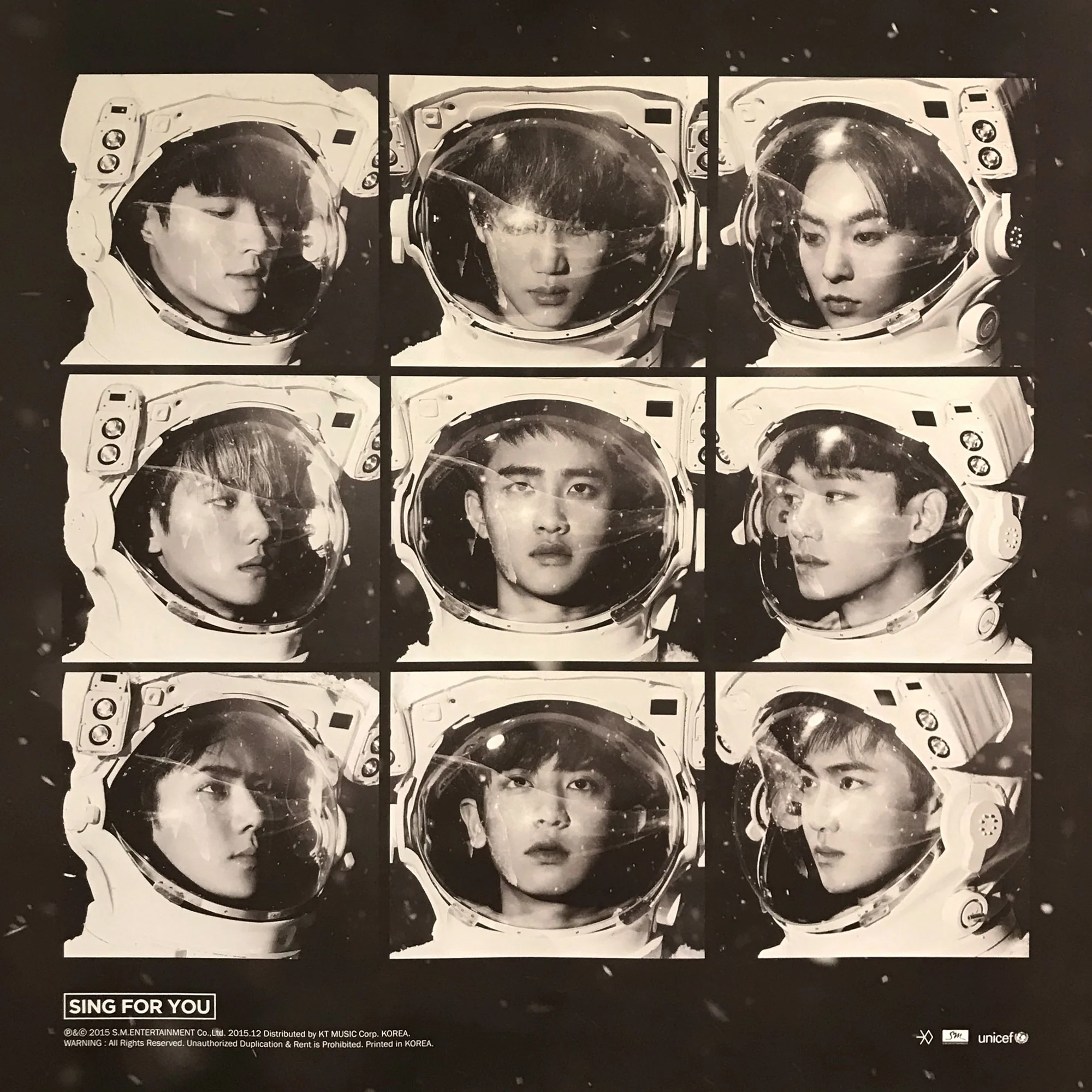 엑소 | EXO | 2ND WINTER ALBUM [ SING FOR YOU ] | (C VER.) POSTER ONLY