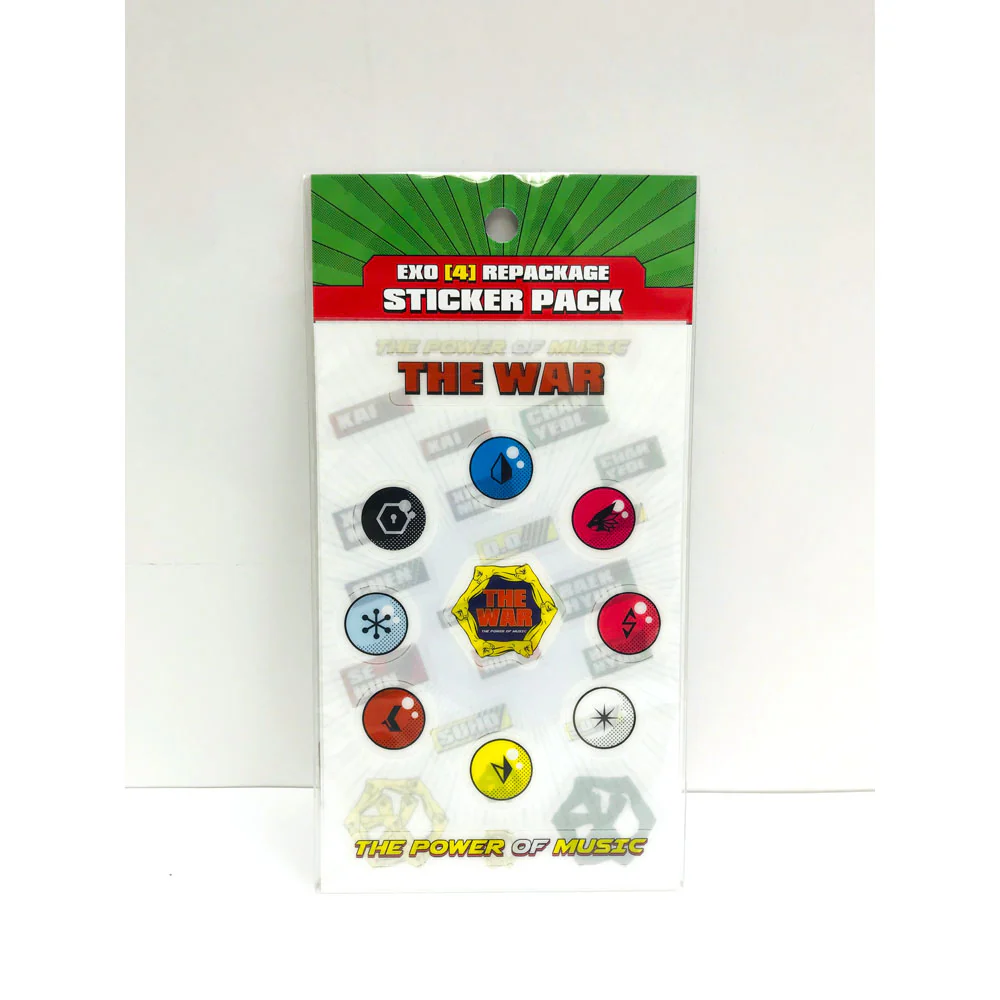 엑소 | EXO THE WAR STICKER PACK