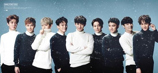 엑소 | EXO | 2ND WINTER ALBUM [ SING FOR YOU ] | (B VER.) POSTER ONLY
