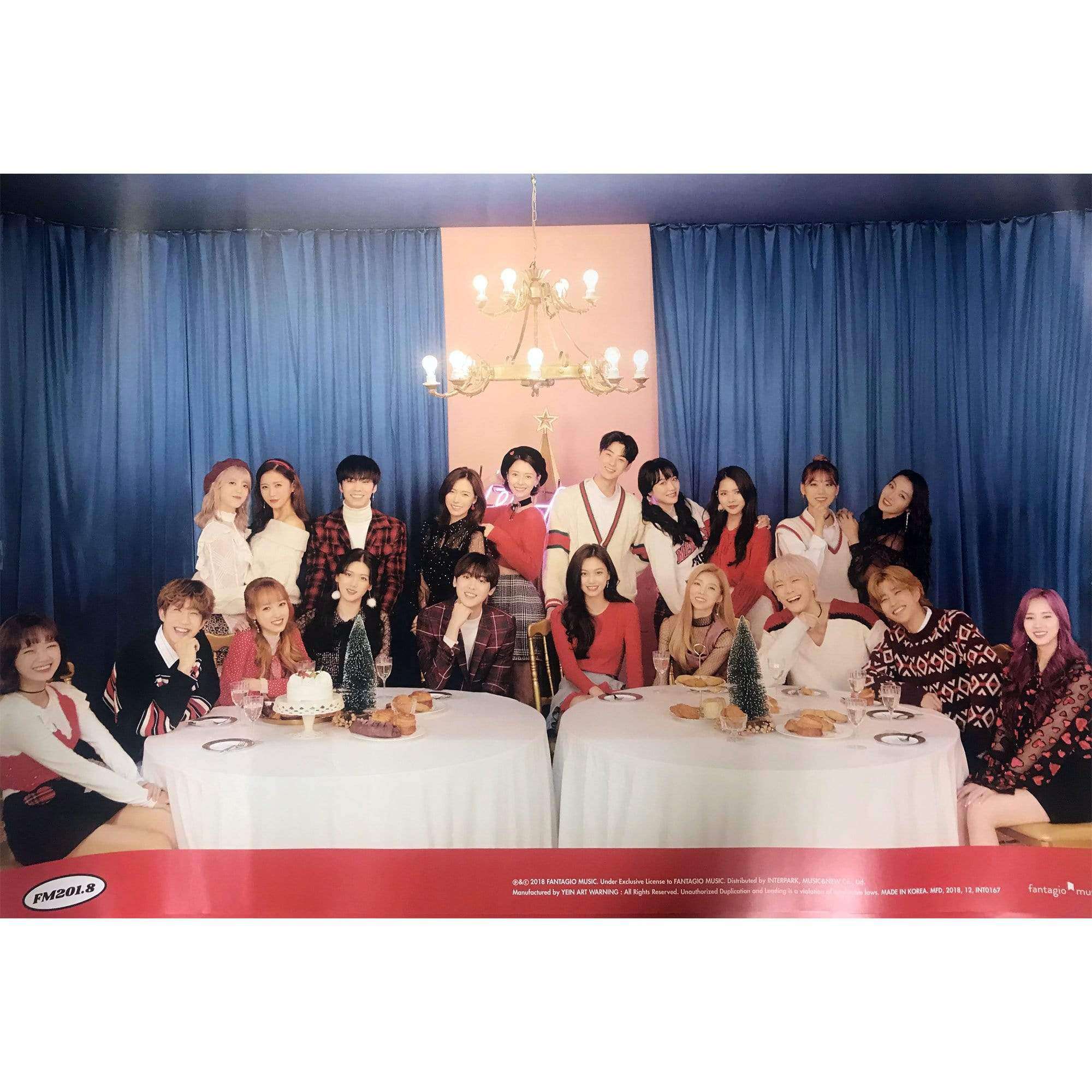 판타지오 뮤직 | FANTAGIO MUSIC | SPECIAL ALBUM [ FM201.8 ] | POSTER ONLY