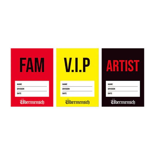 G-DRAGON [ STAFF STICKER PACK ] Übermensch 2025 WORLD TOUR IN KOREA MD