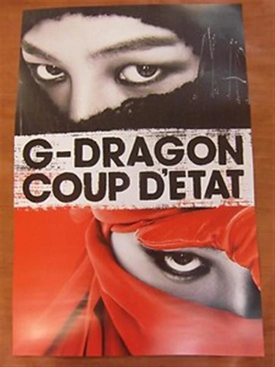 지드래곤 | GD | 2ND ALBUM [ COUP D'ETAT ] | POSTER ONLY