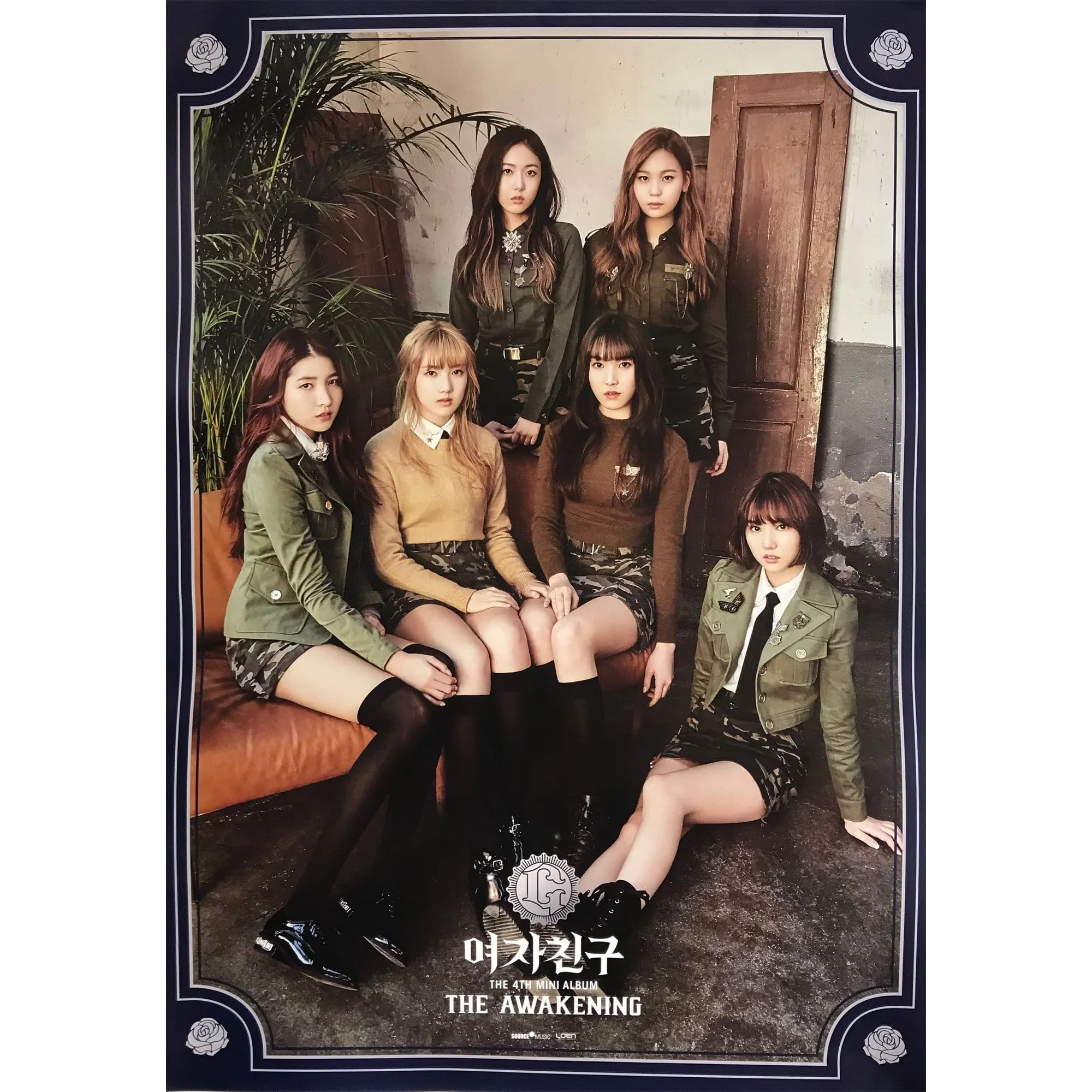 여자친구 | GFRIEND | 4TH MINI ALBUM [ THE AWAKENING ] | (MILITARY VER.) POSTER ONLY