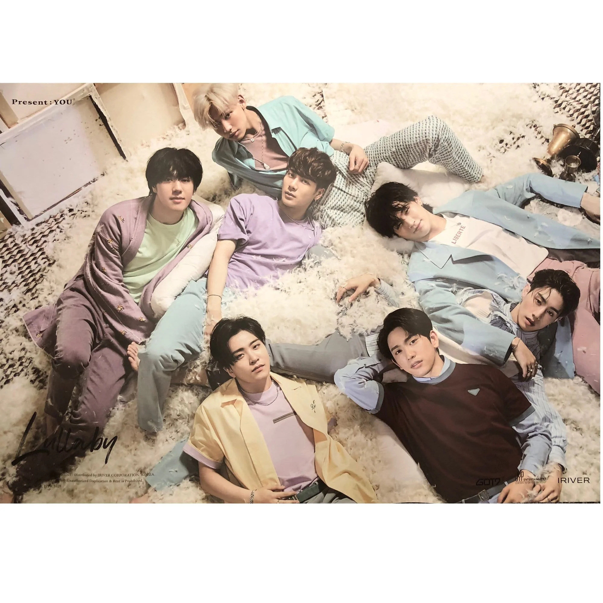 갓세븐 | GOT7 | 3RD ALBUM [ PRESENT: YOU ] | POSTER ONLY - Image 8