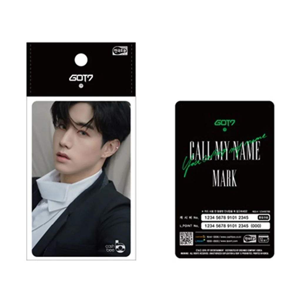 갓세븐 | GOT7 [ CALL MY NAME ] CASHBEE TRANSPORTATION CARD - Image 3