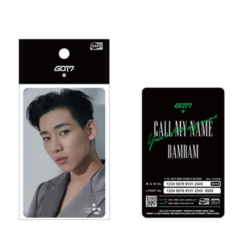 갓세븐 | GOT7 [ CALL MY NAME ] CASHBEE TRANSPORTATION CARD - Image 7
