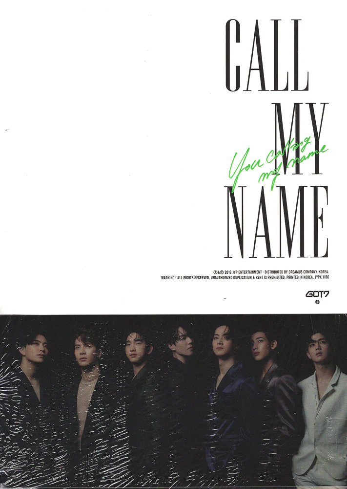 갓세븐 | GOT7 10TH MINI ALBUM [ CALL MY NAME ] - Image 4