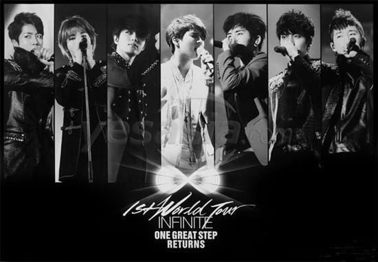 인피니트 | INFINITE | 1ST CONCERT DVD [ ONE GREAT STEP RETURNS ] | POSTER ONLY