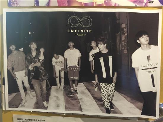인피니트 | INFINITE | 5TH MINI ALBUM [ REALITY ] | (A VER.) POSTER ONLY
