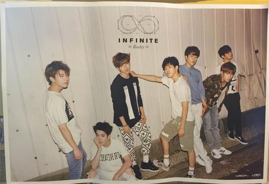 인피니트 | INFINITE | 5TH MINI ALBUM [ REALITY ] | (B VER.) POSTER ONLY