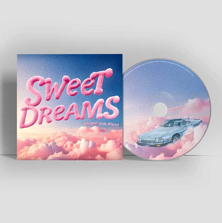 j-hope 'Sweet Dreams (feat. Miguel)' Single CD Instrumental