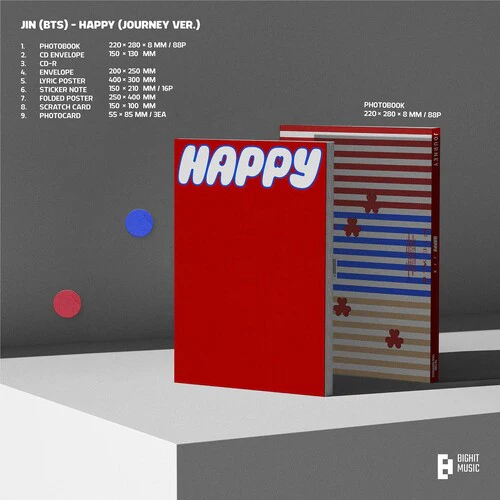 Jin ( BTS ) Happy [US Release]