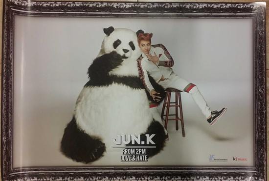 준케이 | JUN.K | 1ST JAPANESE MINI ALBUM [ LOVE & HATE ] | (A VER.) POSTER ONLY