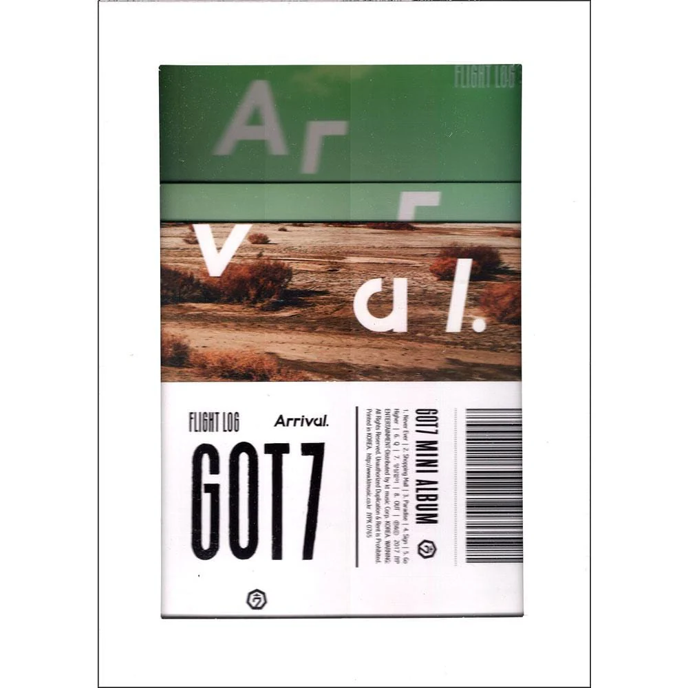 갓세븐 | GOT7 6TH MINI ALBUM [ FLIGHT LOG: ARRIVAL ] - Image 3