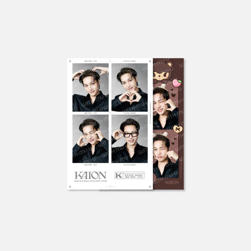 KAI 2025 SOLO CONCERT TOUR [ KAION ] IN SEOUL OFFICIAL MD | 4 CUT PHOTO SET