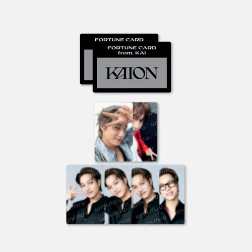 KAI 2025 SOLO CONCERT TOUR [ KAION ] IN SEOUL OFFICIAL MD | FORTUNE SCRATCH SET (RANDOM)