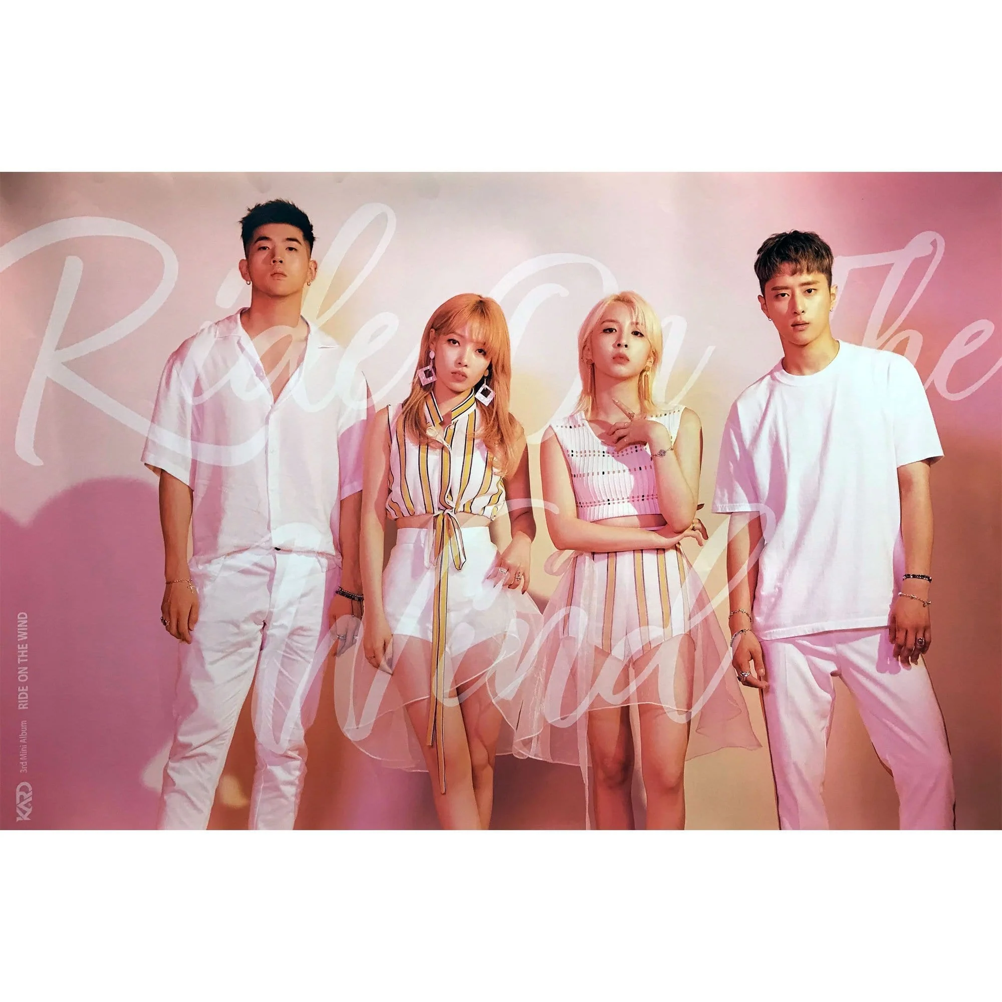 카드 | KARD | 3RD MINI ALBUM [ RIDE ON THE WIND ] | POSTER ONLY