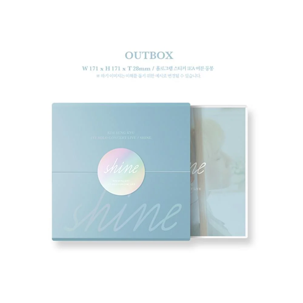 김성규 | KIM SUNGKYU 1ST CONCERT ALBUM [ SHINE ]