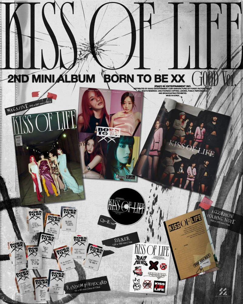 KISS OF LIFE 2ND MINI ALBUM [ BORN TO BE XX ] - Image 3