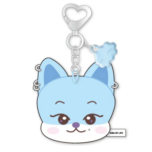 KISS OF LIFE [ FACE DOLL KEYRING ] 2ND ANNIVERSARY OFFICIAL MD - Image 4