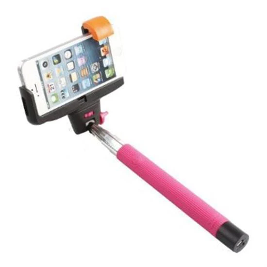 셀카봉 | KJSTAR SELFIE STICK - BLUTOOTH-PINK COLOR-