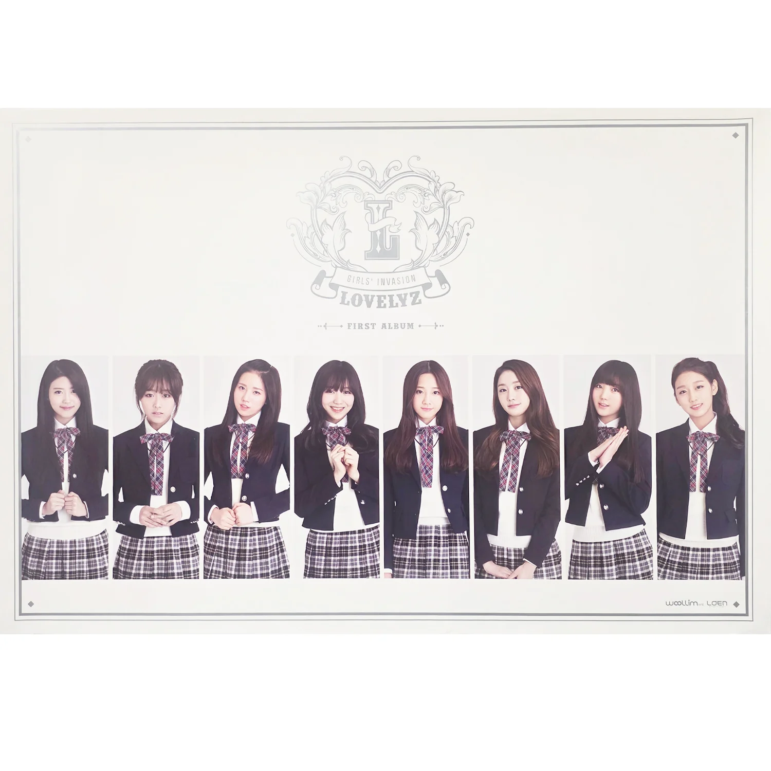 러블리즈 | LOVELYZ | 1ST ALBUM | POSTER ONLY - Image 2
