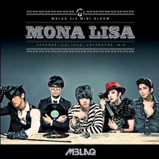 엠블랙 | MBLAQ | 3RD MINI ALBUM [ MONA LISA ] | POSTER ONLY