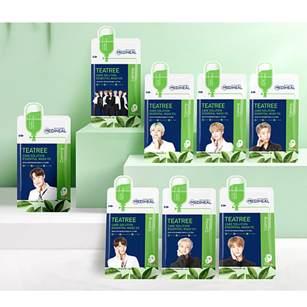 방탄소년단 | BTS x MEDIHEAL TEATREE MASK SET