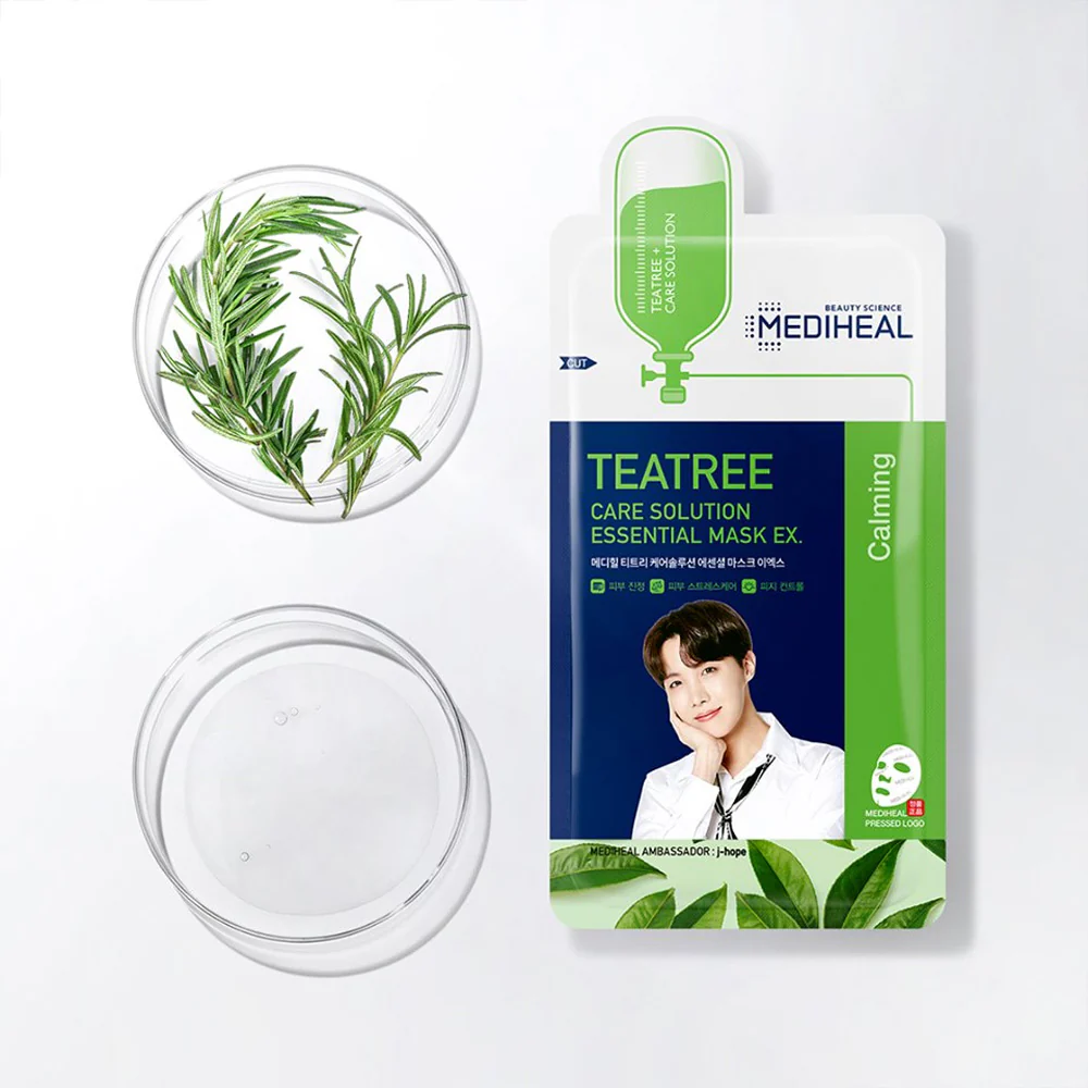 방탄소년단 | BTS x MEDIHEAL TEATREE MASK SET - Image 4