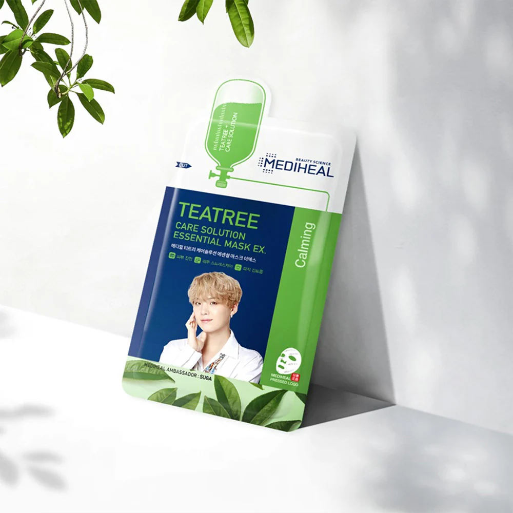 방탄소년단 | BTS x MEDIHEAL TEATREE MASK SET - Image 5