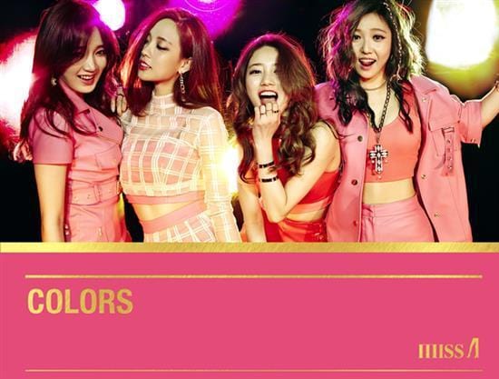 미스에이 | MISS A | 3RD MINI ALBUM [ COLORS ] | POSTER ONLY