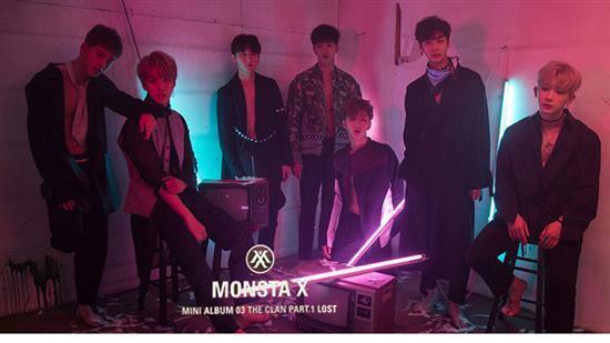 몬스타엑스 | MONSTA X | 3RD MINI ALBUM [ THE CLAN PART. 1 LOST ] | (B VER.) POSTER ONLY