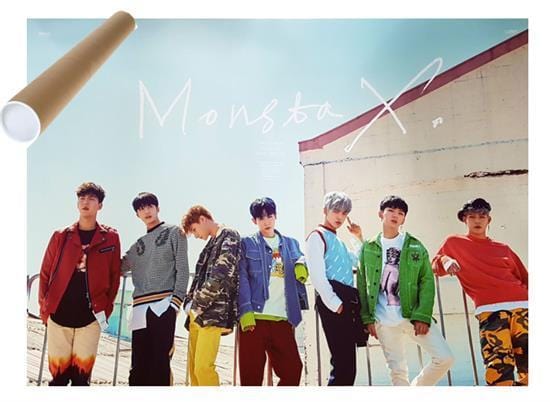몬스타엑스 | MONSTA X | 1ST ALBUM REPACKAGE [ SHINE FOREVER ] | (SHINE FOREVER VER.) POSTER ONLY